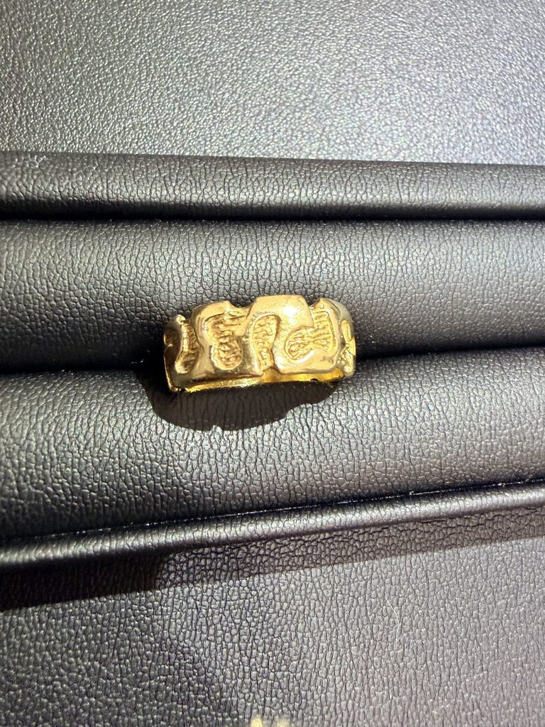 藍住町住吉のお客様から買取したK18・18金デザインリング
