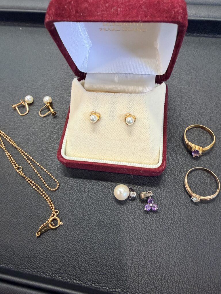 徳島県藍住町でお買取したK18リング・ネックレス・ピアス・イヤリング